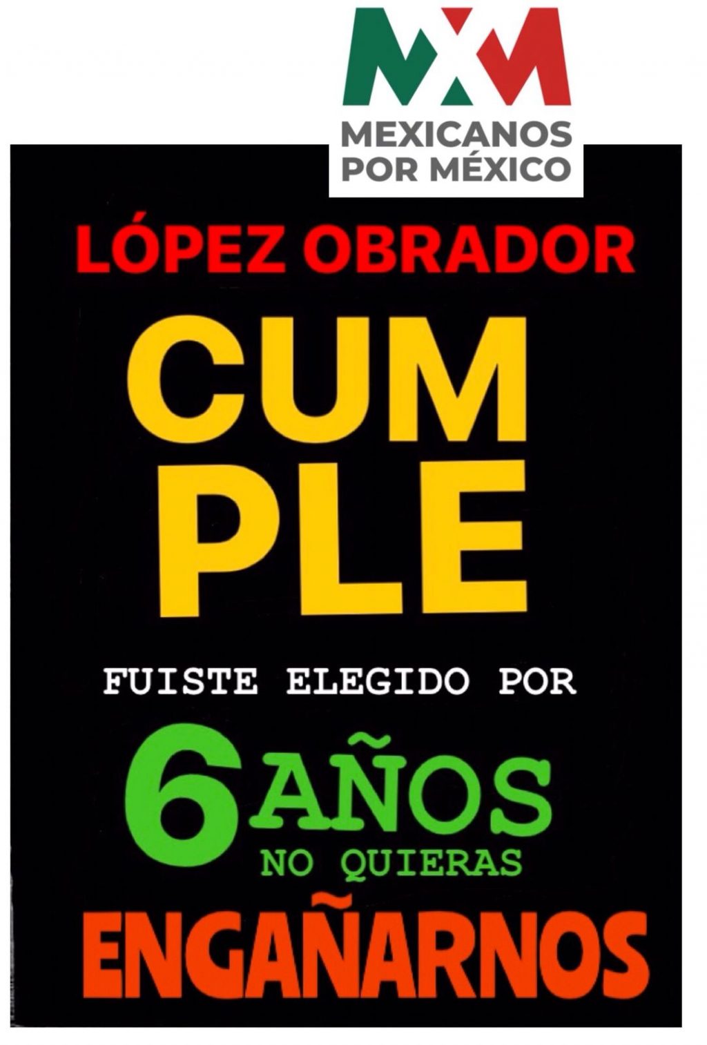 CUMPLE ENGAÑO